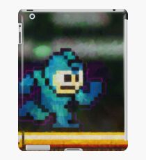 Mega Man retro painted pixel art iPad Case/Skin