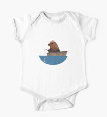 Cheltenham the Bear: Fishing Trip One Piece - Short Sleeve