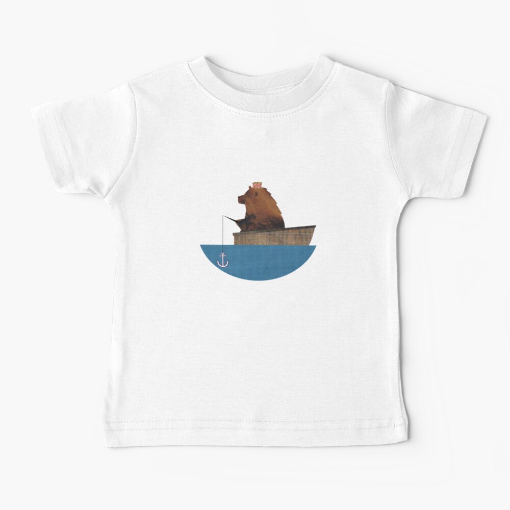 Cheltenham the Bear: Fishing Trip Baby T-Shirt