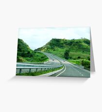 what can be beyond the curve Greeting Card