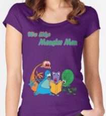 Space Goofs - Monster Men Women's Fitted Scoop T-Shirt