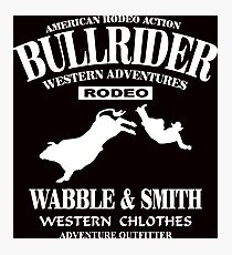 Bullrider Photographic Print