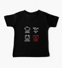 CHECK PANTS Baby Tee