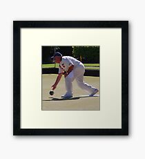 M.B.A. Bowler no. a153 Framed Print