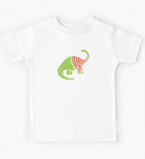 Brontosaurus in a Sweater Kids Tee