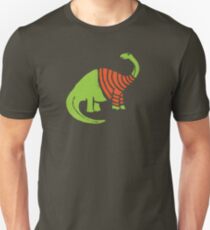Brontosaurus in a Sweater Slim Fit T-Shirt