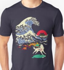 The Great Wave off Oni Island Unisex T-Shirt
