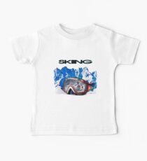 Vintage Snow Skiing gifts Baby Tee