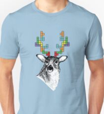 Tetris Deer Slim Fit T-Shirt