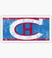 Habs 1924 Retro (distressed) Sticker