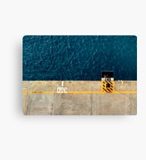 Deck Side Canvas Print