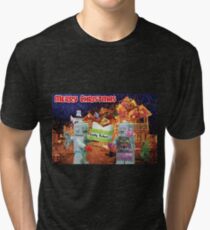 Merry Christmas Tri-blend T-Shirt