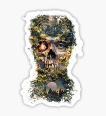 The Gatekeeper Dark Surrealism Art Sticker
