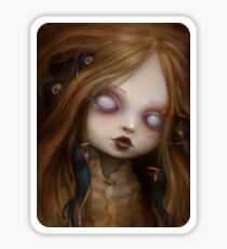 The face of all your fears Sticker