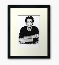 Dylan O'Brien Framed Print