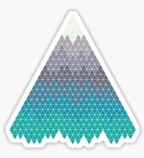 Many Mountains Sticker