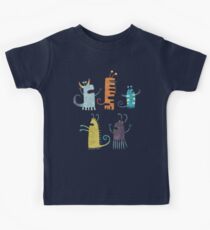 Secretly Vegetarian Monsters Kids Tee