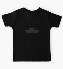 PIXEL8 | Army Tank | Black Ops Kids Tee