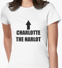 Charlotte The Harlot Women's Fitted T-Shirt