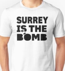 Surrey Is The Bomb dot com 3.0 Unisex T-Shirt