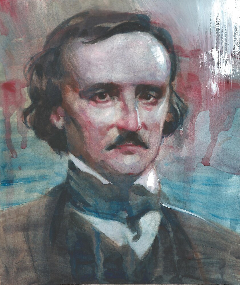 Edgar Alan Poe by Josef Rubinstein