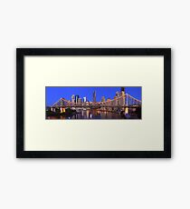 Story Bridge, Brisbane, Queensland, Australia Framed Print