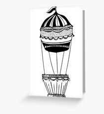 Hot air balloon Greeting Card