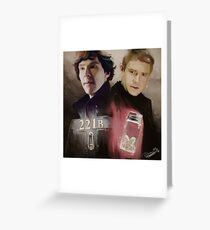 A study in pink Greeting Card