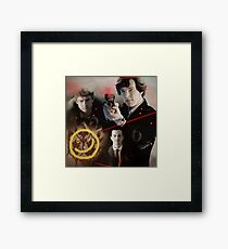 The great game Framed Print
