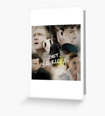 The Raichenbach fall Greeting Card