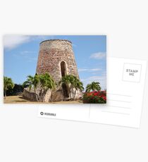Caribbean Sugar Mill Postcards