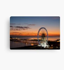 Brighton Nightscape III Canvas Print