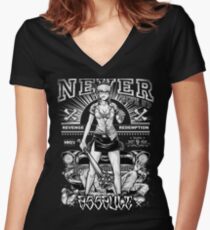 Winya No.65 Women's Fitted V-Neck T-Shirt