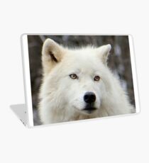 Arctic Wolf Close Up Laptop Skin
