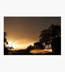 Suburban Sunrise Photographic Print