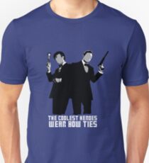 The Coolest Heroes Wear Bow Ties Unisex T-Shirt