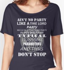 Time Lord Party Women's Relaxed Fit T-Shirt