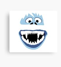 Simple Bumble Face Canvas Print