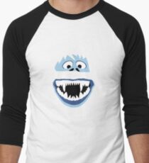 Einfaches Bumble Face Baseballshirt mit 3/4-Arm
