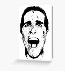 Patrick Bateman Greeting Card