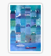 Paris Blues Sticker