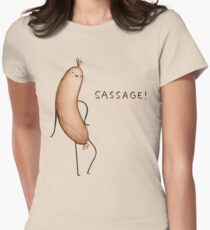 Sassage! Women's Fitted T-Shirt