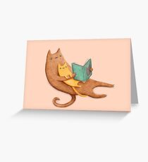 The Cat's Mother Greeting Card