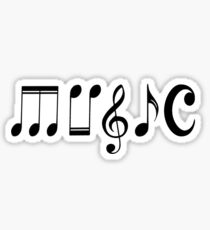 Music Logo Sticker