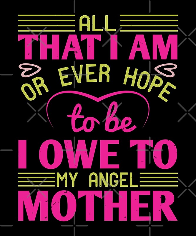 "My Angel Mother" by teamph  Redbubble