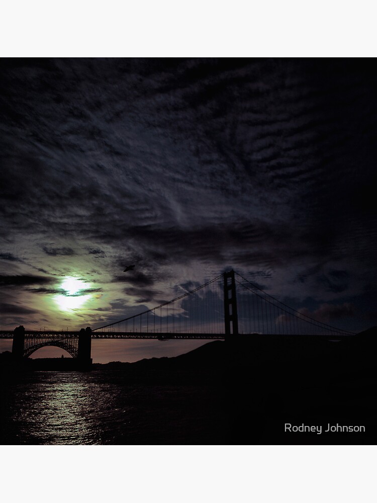 Golden Gate Bridge at Sunset by rodneyj46
