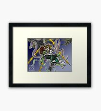 Demonic Twister Framed Print