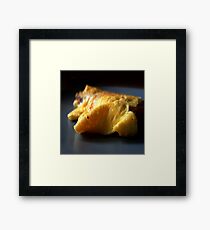 Simple breakfast Framed Print
