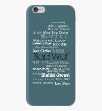 B A D W O L F iPhone Case