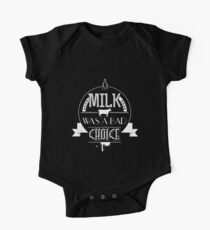 Anchorman - milk was a bad choice One Piece - Short Sleeve